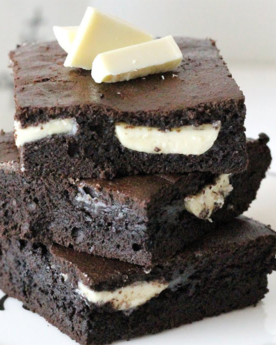 Beyaz Çikolatalı Brownie görseli